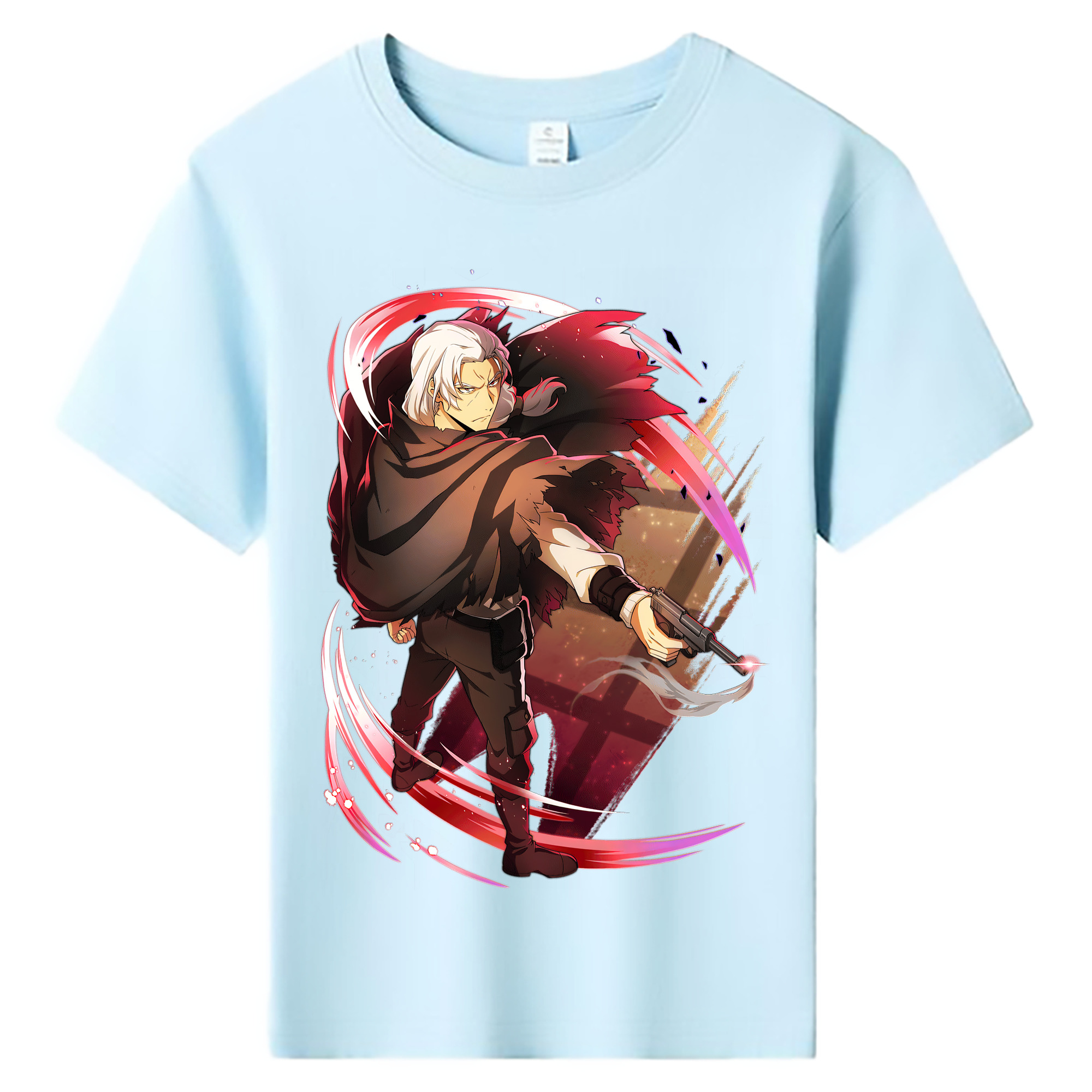 （画像用） 文豪ストレイドッグス Bungo Stray Dogs 綿100％キッズTシャツ（フロントプリント）